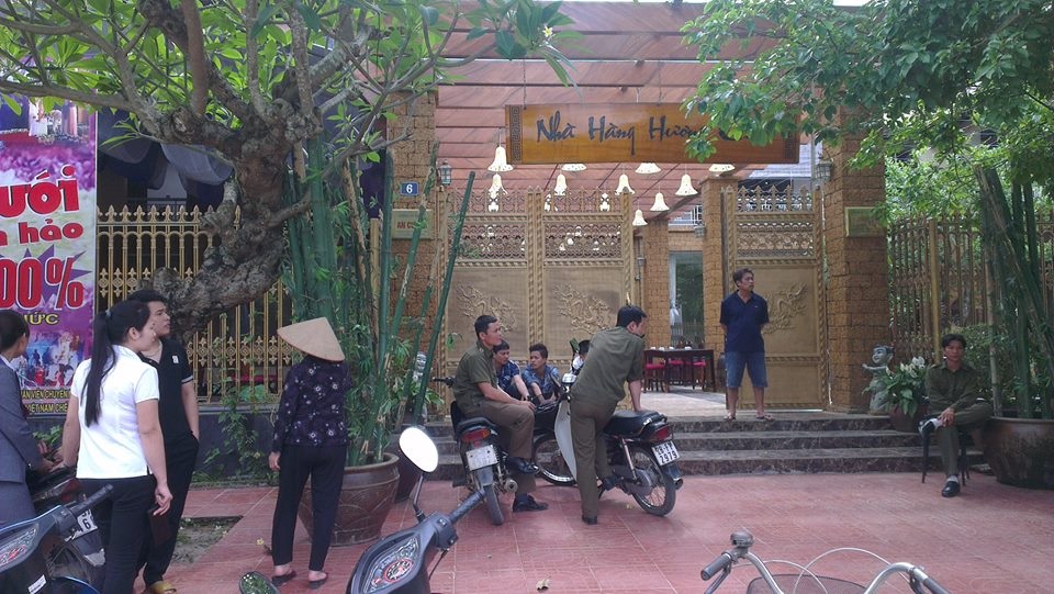 Làm rõ nguyên nhân một giám đốc chết trong tư thế treo cổ - 1 Hiện trường nơi xẩy ra vụ treo cổ tự tử đầy nghi vấn về cái chết của ông An.