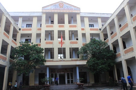 Toà án nhân dân tỉnh Ninh Bình, nơi xét xử 9 cựu cầu thủ V.Ninh Bình tham gia cá độ.