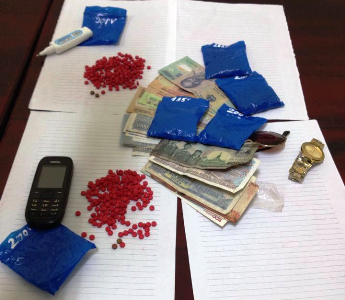 Tang vật trong vụ án mà cơ quan chức năng thu giữ.