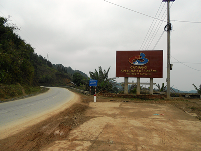 Sẽ xây dựng đường cao tốc Bắc Kạn - Cao Bằng - 1 Quốc lộ 3 đoạn từ Bắc Kạn lên Cao Bằng