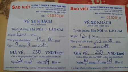 Hãng xe Sao Việt vẫn tiếp tục bán vé tuyến Hà Nội - Lào Cai? - 2 Trụ sở của hãng xe Sao Việt đóng tại TP Lào Cai.