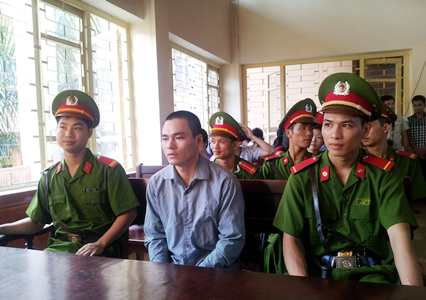 Vụ án oan 10 năm: Mức án cao nhất đối với Lý Nguyễn Chung là 12 năm tù - 1 Hung thủ Lý Nguyễn Chung trong vụ án tại phiên tòa.