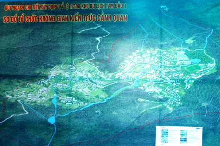 Công bố quy hoạch xây dựng khu du lịch Tam Đảo I - 1 Quy hoạch chi tiết xây dựng khu du lịch Tam Đảo 1 vừa được công bố.