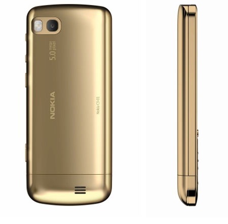 Điện thoại Nokia C3-01 dát vàng tốc độ 1GHz - 2 Điện thoại Nokia C3-01 dát vàng tốc độ 1GHz - 2