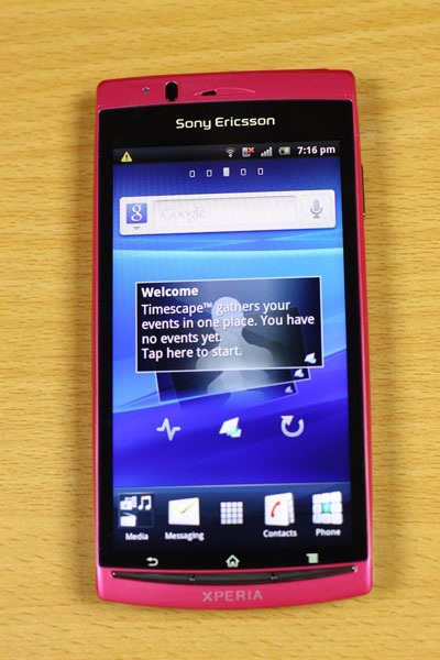 Đập hộp Sony Ericsson Arc S bản quốc tế tại VN - 12