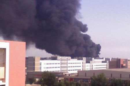 Lại cháy lớn tại nhà máy Foxconn ở Trung Quốc - 1