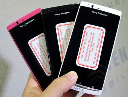 "Đập hộp" Sony Ericsson Arc S chính hãng tại VN - 4