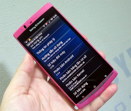 "Đập hộp" Sony Ericsson Arc S chính hãng tại VN - 17