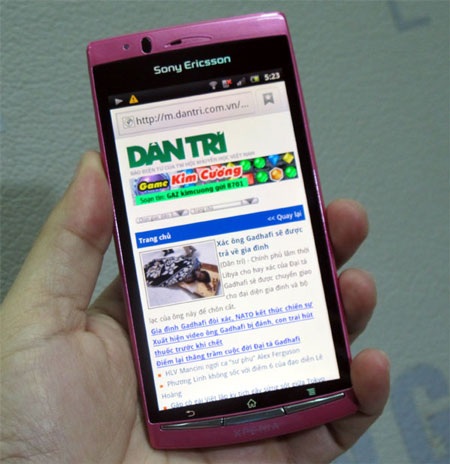 "Đập hộp" Sony Ericsson Arc S chính hãng tại VN - 20