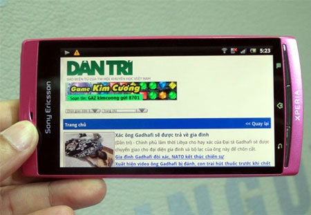 "Đập hộp" Sony Ericsson Arc S chính hãng tại VN - 21