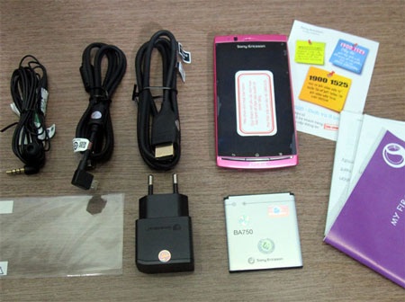 "Đập hộp" Sony Ericsson Arc S chính hãng tại VN - 3