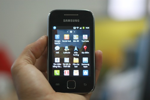 Cận cảnh Samsung Galaxy Y vừa bán tại Việt Nam - 12 Cận cảnh Samsung Galaxy Y vừa bán tại Việt Nam - 12