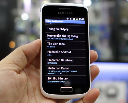 Đập hộp Galaxy W tốc độ 1,4GHz giá 8,5 triệu đồng - 12