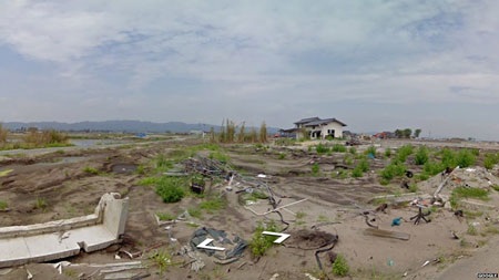 Đường phố Nhật trước và sau thảm họa qua Google Street View - 4
