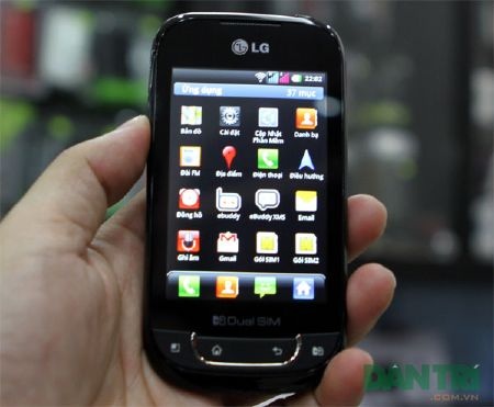 Hình ảnh giao diện của LG Optimus Net Dual - 3