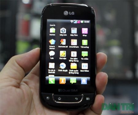 Hình ảnh giao diện của LG Optimus Net Dual - 5