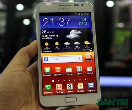 Mở hộp Galaxy Note trắng tuyết chính hãng - 10