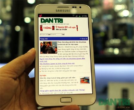 Mở hộp Galaxy Note trắng tuyết chính hãng - 12