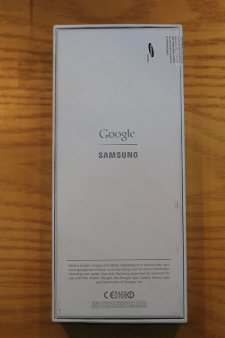 Galaxy Nexus xách tay giá trên 18 triệu đồng - 3 Galaxy Nexus xách tay giá trên 18 triệu đồng - 3