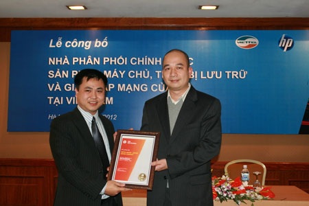 Viettel trở thành nhà phân phối máy chủ của HP - 1 Viettel trở thành nhà phân phối máy chủ của HP - 1
