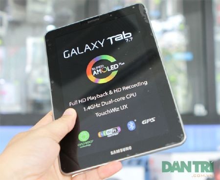 Đập hộp Galaxy Tab 7.7 chính hãng giá 15,5 triệu đồng - 5