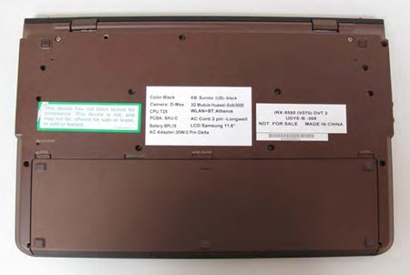 Lộ hình ảnh Chrome book VAIO của Sony