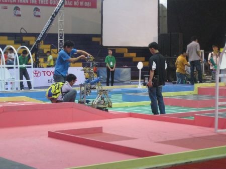 Vòng khởi tranh Robocon 2012 đã sẵn sàng