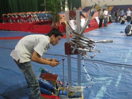 Vòng khởi tranh Robocon 2012 đã sẵn sàng