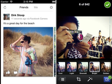 Facebook trình làng ứng dụng ảnh na ná Instagram - 2 Facebook trình làng ứng dụng ảnh na ná Instagram