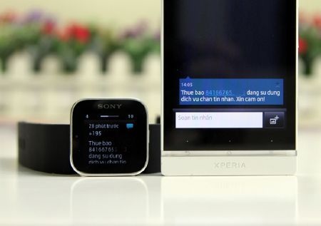 Cận cảnh đồng hồ thông minh của Sony tại Việt Nam