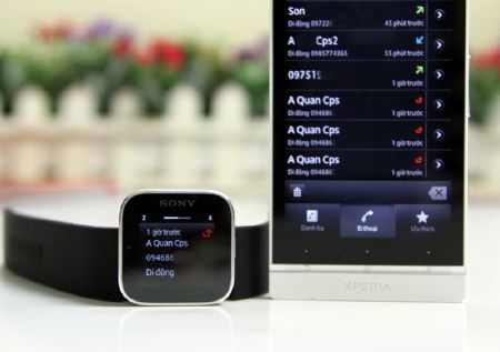 Cận cảnh đồng hồ thông minh của Sony tại Việt Nam