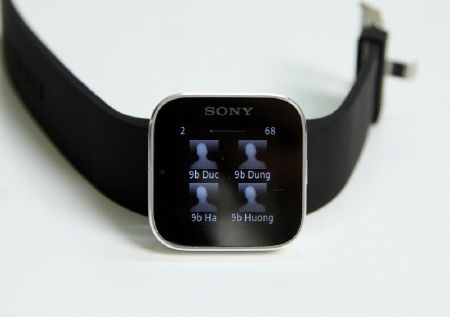 Cận cảnh đồng hồ thông minh của Sony tại Việt Nam
