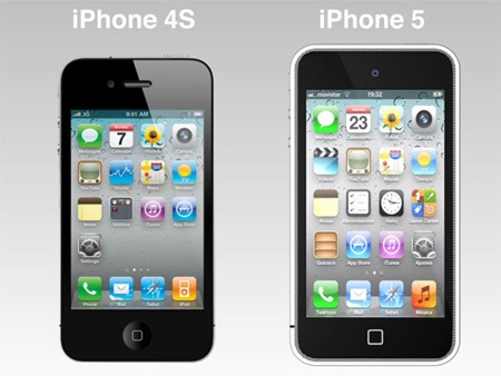 Xem “chân dung” iPhone 5 màn hình 4 inch - 1 Xem “chân dung” iPhone 5 màn hình 4 inch