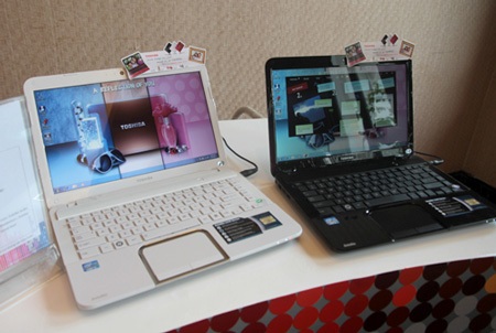 Toshiba trình làng dòng laptop Satellite 800 tại Việt Nam
