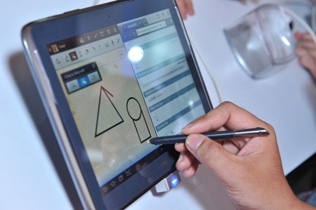 Máy tính bảng Galaxy Note “khổng lồ” ra mắt tại VN - 4 Máy tính bảng Galaxy Note “khổng lồ” ra mắt tại VN