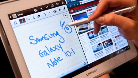 Máy tính bảng Galaxy Note 10.1.