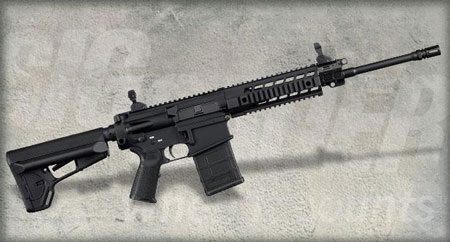 Khẩu súng dài gần 1 m và nặng 3,5kg.