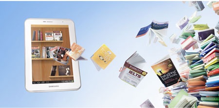 Cơ hội 100 cuốn sách đổi lấy Samsung Galaxy Tab 2 - 1 100 cuốn sách đổi lấy Samsung Galaxy Tab 2