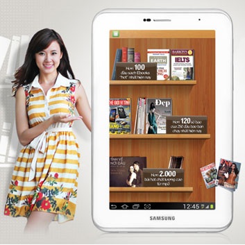 Cơ hội 100 cuốn sách đổi lấy Samsung Galaxy Tab 2 - 2 100 cuốn sách đổi lấy Samsung Galaxy Tab 2