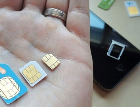 nano-SIM đang gây khó cho giới kinh doanh iPhone 5 hàng xách tay.