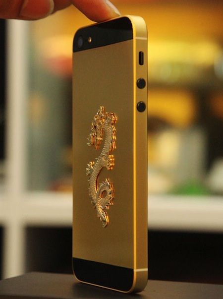 iPhone 5 khảm rồng đặc biệt ra mắt tại Việt Nam - 5 Khôi Linh