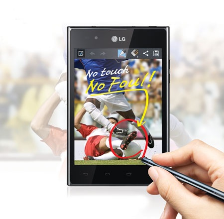 LG Optimus Vu màn hình 5 inch giá 13 triệu đồng - 1 Khôi Linh