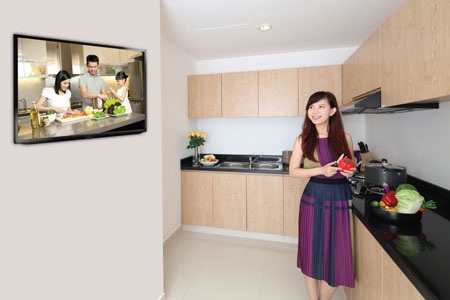 Tăng cường chức năng của không gian sống với TV LED - 3 Tăng cường chức năng của không gian sống với TV LED