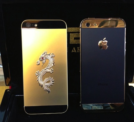 iPhone 5 đúc vàng nguyên khối giá 380 triệu tại Việt Nam - 1 Khôi Linh
