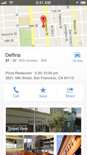 Google Maps chính thức quay trở lại với iPhone - 5 Khôi Linh
