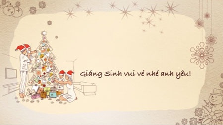 Tự thiết kế thiệp chúc mừng năm mới - 4 Thiệp mừng No-el của các bạn trẻ.