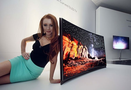 Samsung cũng ra mắt mẫu TV 4K/Ultra HD 85 inch lớn nhất thế giới.