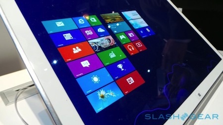 Panasonic ra mắt máy tính bảng 4K cỡ khủng đầu tiên - 4 Hệ điều hành Windows 8.