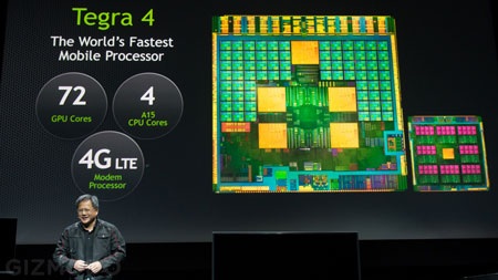 Tegra 4 được Nvidia khẳng định sẽ cho tốc độ xử lý nhanh nhất thế giới.