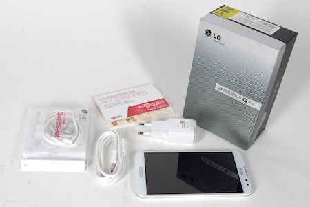 “Hàng khủng” LG Optimus G Pro xuất hiện tại TPHCM - 1 Đập hộp LG Optimus G Pro tại Việt Nam.